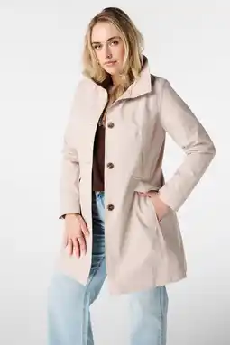 Wehkamp MS Mode manteljas beige aanbieding