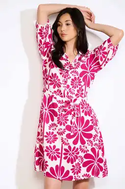 Wehkamp LOLALIZA blousejurk roze aanbieding