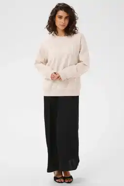 Wehkamp Kaffe sweater beige aanbieding