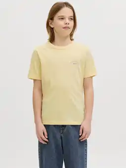 Wehkamp JACK & JONES JUNIOR T-shirt geel aanbieding