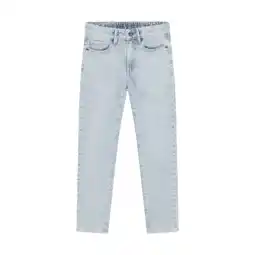 Wehkamp Indian Blue Jeans straight leg jeans light blue denim aanbieding