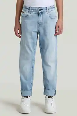 Wehkamp G-STAR boyfriend jeans light blue denim aanbieding