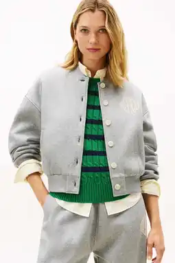 Wehkamp Tommy Hilfiger bomberjack grijs aanbieding
