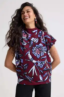Wehkamp Ruby top met plooien detail bloemenprint aanbieding