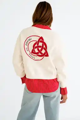 Wehkamp Maicazz & Zizo sweater ecru aanbieding