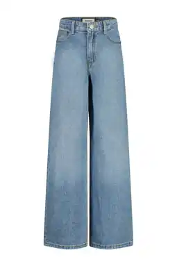 Wehkamp Raizzed highwaist wide leg jeans medium blue denim aanbieding