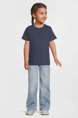 Wehkamp Anytime T-shirt donkerblauw melange aanbieding