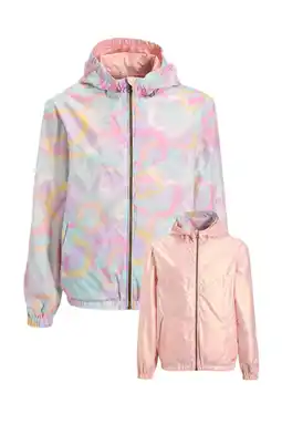 Wehkamp Orange Stars reversible jacket blurred floral aanbieding