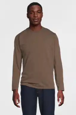 Wehkamp Anytime regular T-shirt bruin aanbieding