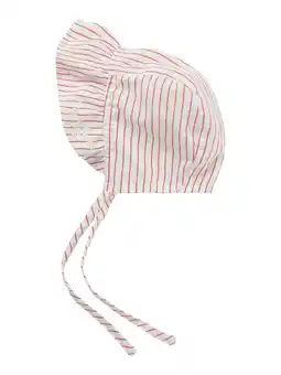Wehkamp NAME IT BABY zonnehoed NBFFILINE wit/rood aanbieding