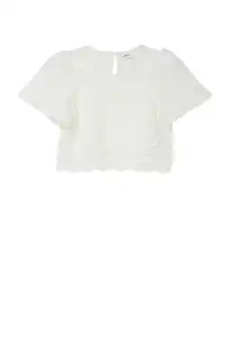 Wehkamp s.Oliver cropped top wit aanbieding