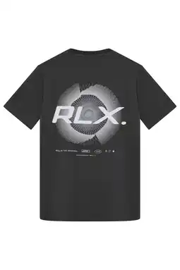 Wehkamp Rellix T-shirt met backprint grijs aanbieding