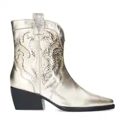 Wehkamp Sacha leren cowboylaarzen goud aanbieding