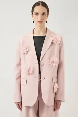 Wehkamp YAS regular blazer lichtroze aanbieding