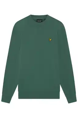Wehkamp Lyle & Scott trui fijn gebreid groen aanbieding