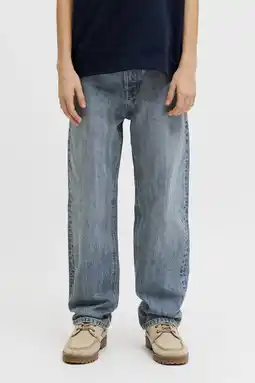 Wehkamp JACK & JONES JUNIOR JJICHRIS JJORIGINAL loose fit jeans medium blue denim aanbieding