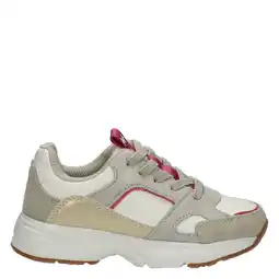 Wehkamp Nelson Kids sneakers beige/roze aanbieding