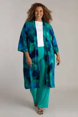 Wehkamp Colletta gebreid vest blauw aanbieding