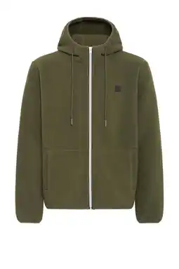 Wehkamp Blend sweatvest groen aanbieding