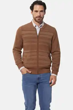 Wehkamp Babista gebreid vest CALEN bruin aanbieding