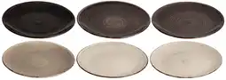 Wehkamp Cookinglife Dinerborden Delice Grijs ø 26,5 cm - 6 stuks aanbieding