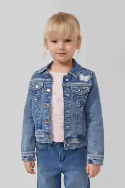 Wehkamp s.Oliver denim spijkerjas medium blue denim aanbieding