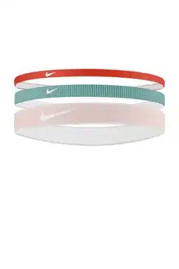 Wehkamp Nike haarbandjes Flex Classic Mixed -set van 3 rood/mintgroen/roze aanbieding
