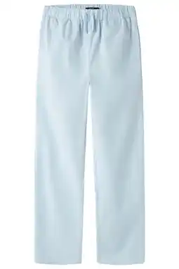 Wehkamp LMTD straight casual broek lichtblauw aanbieding