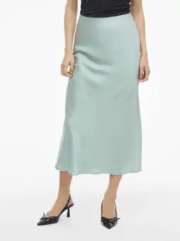 Wehkamp VILA midi rok lichtblauw aanbieding