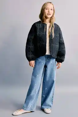 Wehkamp Mango Kids tussenjas donkerblauw aanbieding