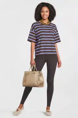 Wehkamp Anytime legging donkergrijs melange aanbieding