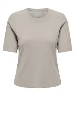 Wehkamp ONLY PLAY sportshirt ONPSEREN ecru aanbieding