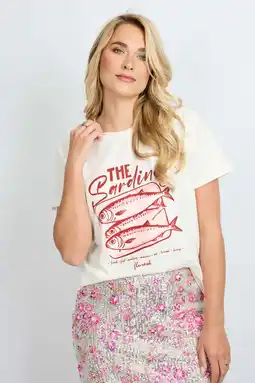 Wehkamp FLURESK T-shirt wit aanbieding
