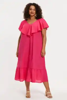 Wehkamp YOEK cocktailjurk roze aanbieding