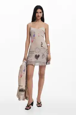 Wehkamp Desigual zomerjurk crème aanbieding