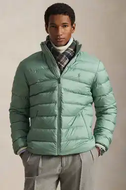 Wehkamp Polo Ralph Lauren gewatteerde jas groen aanbieding