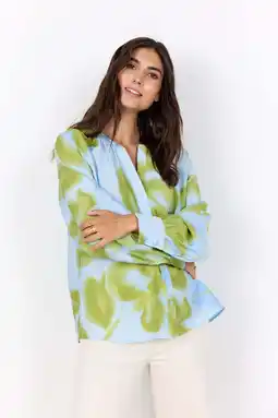 Wehkamp Soyaconcept blouse lichtblauw aanbieding