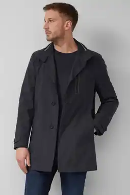 Wehkamp s.Oliver BLACK LABEL trenchcoat donkerblauw aanbieding