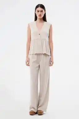 Wehkamp Modström top beige aanbieding
