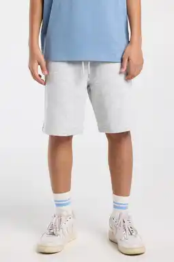 Wehkamp America Today sweatshort lichtgrijs aanbieding