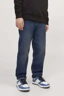 Wehkamp JACK & JONES JUNIOR relaxed fit jeans JJICHRIS JJORIGINAL blue denim mf aanbieding
