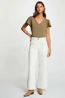 Wehkamp Morgan T-shirt kaki aanbieding