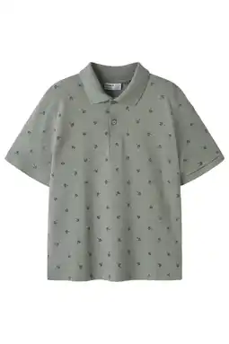 Wehkamp NAME IT KIDS polo grijsgroen aanbieding