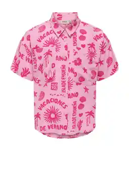 Wehkamp KIDS ONLY GIRL blouse roze aanbieding
