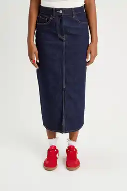 Wehkamp Cache Cache denim spijkerrok donkerblauw aanbieding