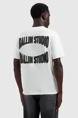 Wehkamp Ballin oversized T-shirt met backprint ecru aanbieding