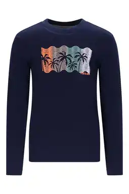 Wehkamp TYGO & vito jersey longsleeve donkerblauw aanbieding