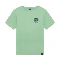 Wehkamp Indian Blue Jeans T-shirt met backprint groen aanbieding