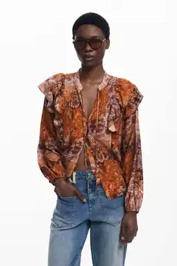Wehkamp Desigual blouse oranje aanbieding