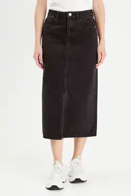 Wehkamp Cache Cache denim spijkerrok black denim aanbieding